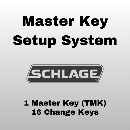 SCHLAGE 6-Pin Master Key Setup System (1 Master Key, 16 Change Keys)