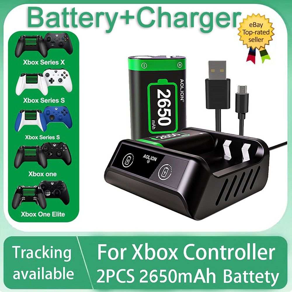 Rechargeable Battery Pack for Xbox One/ X|S Controller 25 Hours Playing Time