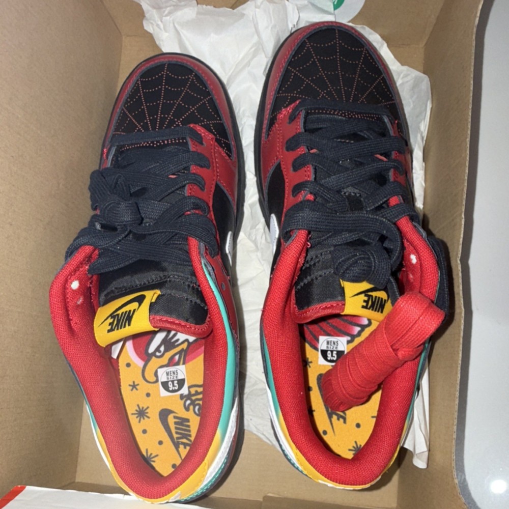 Nike dunk high bikers tattoos