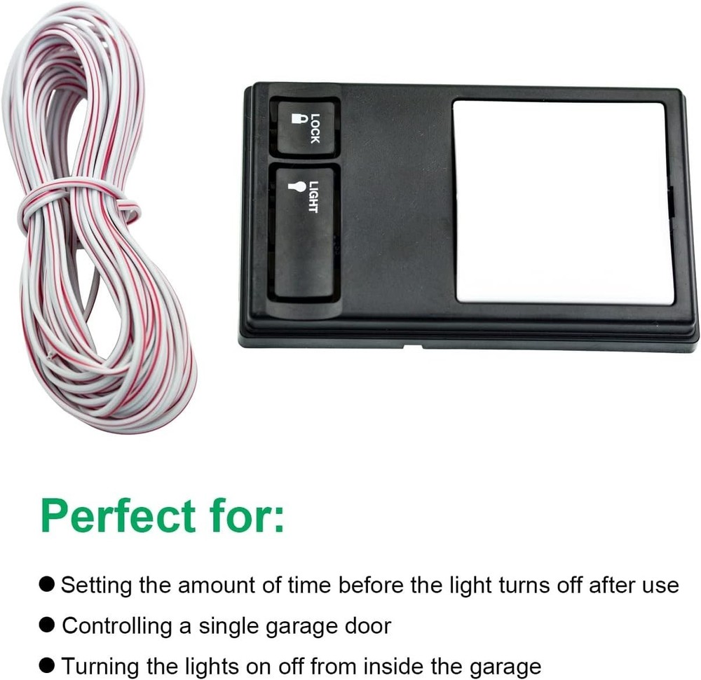 Multi-Function Garage Door Keypad Console for LiftMaster - Durable Brass Design