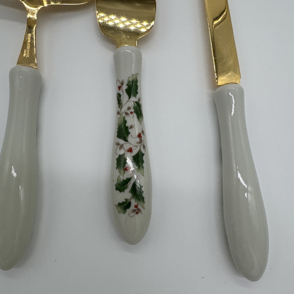 Home For Holidays Cheese Serving Set Ceramic Handles