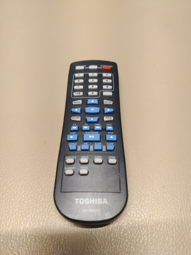 Toshiba SE-R0301 DVD Player/Portable Remote Control Controller