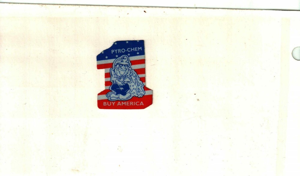 NICE AUSTRALIA PYRO CHEMICAL COAL MINING STICKER # 1431