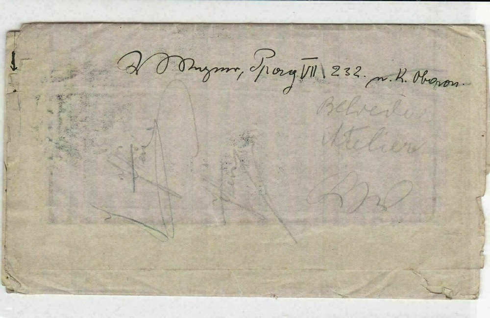 austria 1911 stamps cover ref 21196