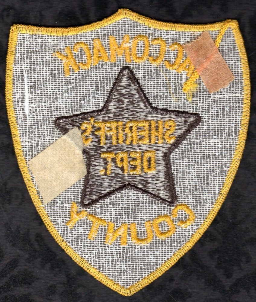 Accomack County Virginia Sheriff Shoulder Patch
