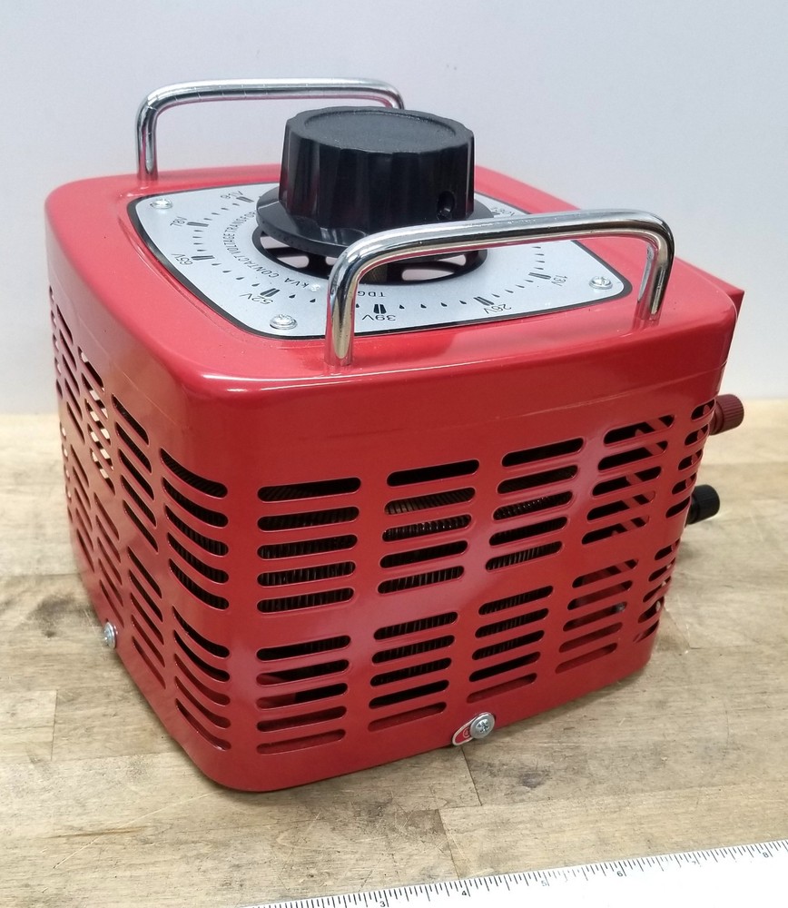 30 Amp Variac Transformer 3000VA 0-130V Enclosed Adjustable (READ)