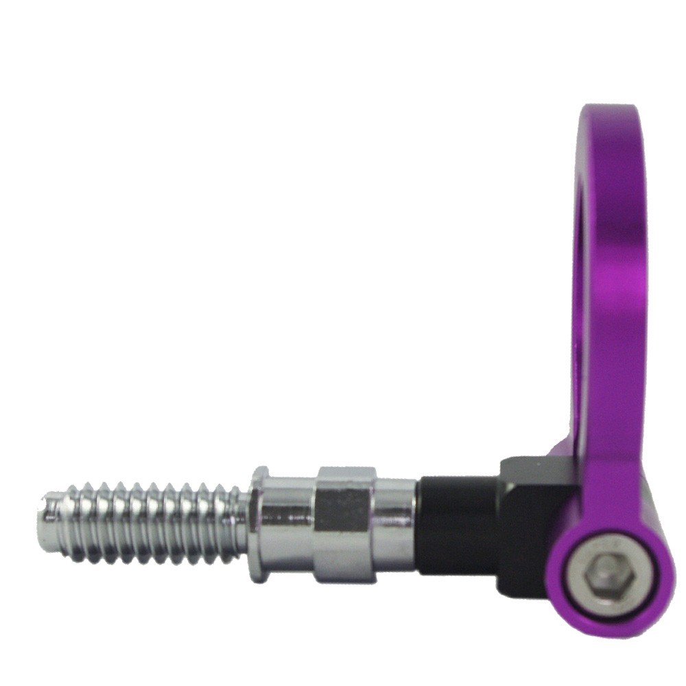 Purple CNC T2 Tow Hook For Euro Racing BMW E46 E81 E30 E36 E90 E91 E92 E93 3