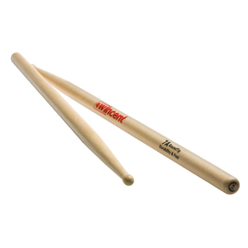 Wincent 7A Precision Hickory Drumsticks - Round Tip