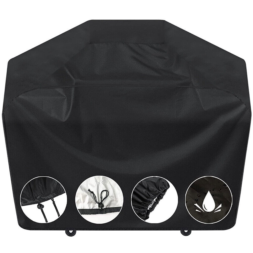 BBQ Gas Grill Cover Barbecue Waterproof Outdoor Heavy Duty Rain UV Protection