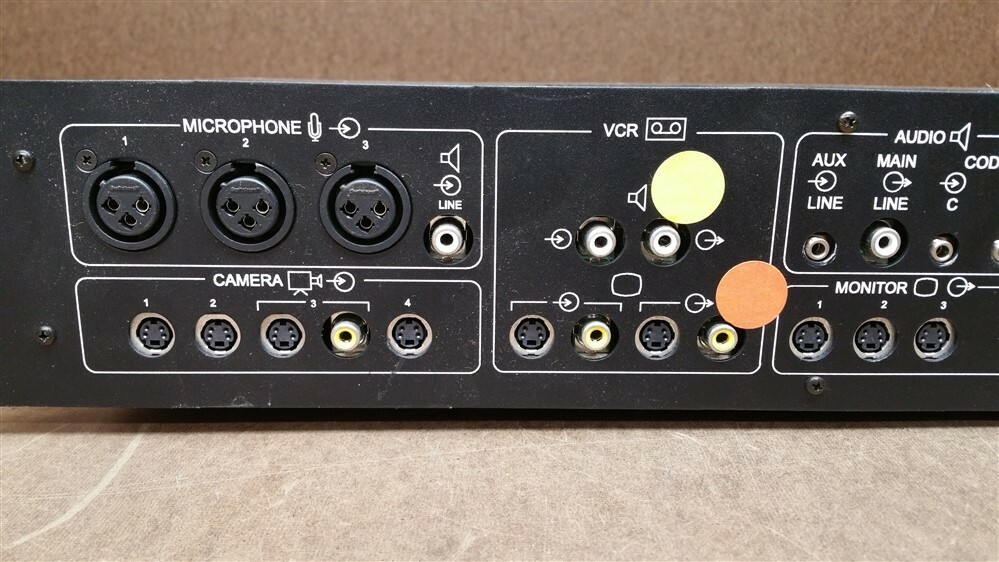 VTEL Enterprise Series LX2 Audio Video Microphone Controller Conferencing System