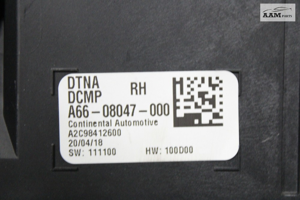 2018-2024 FREIGHTLINER CASCADIA FRONT RIGHT DOOR COMPUTER CONTROL MODULE OEM