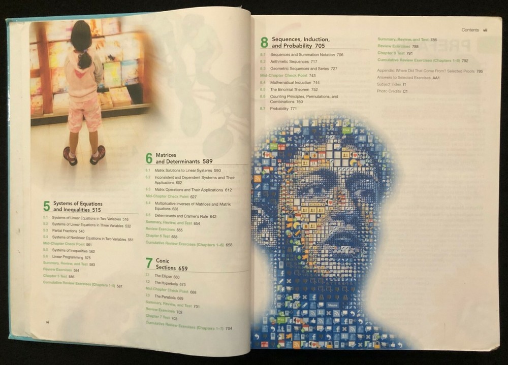 Blitzer College Algebra Textbook, Custom Edition, 6th Edition (2014, Pearson)