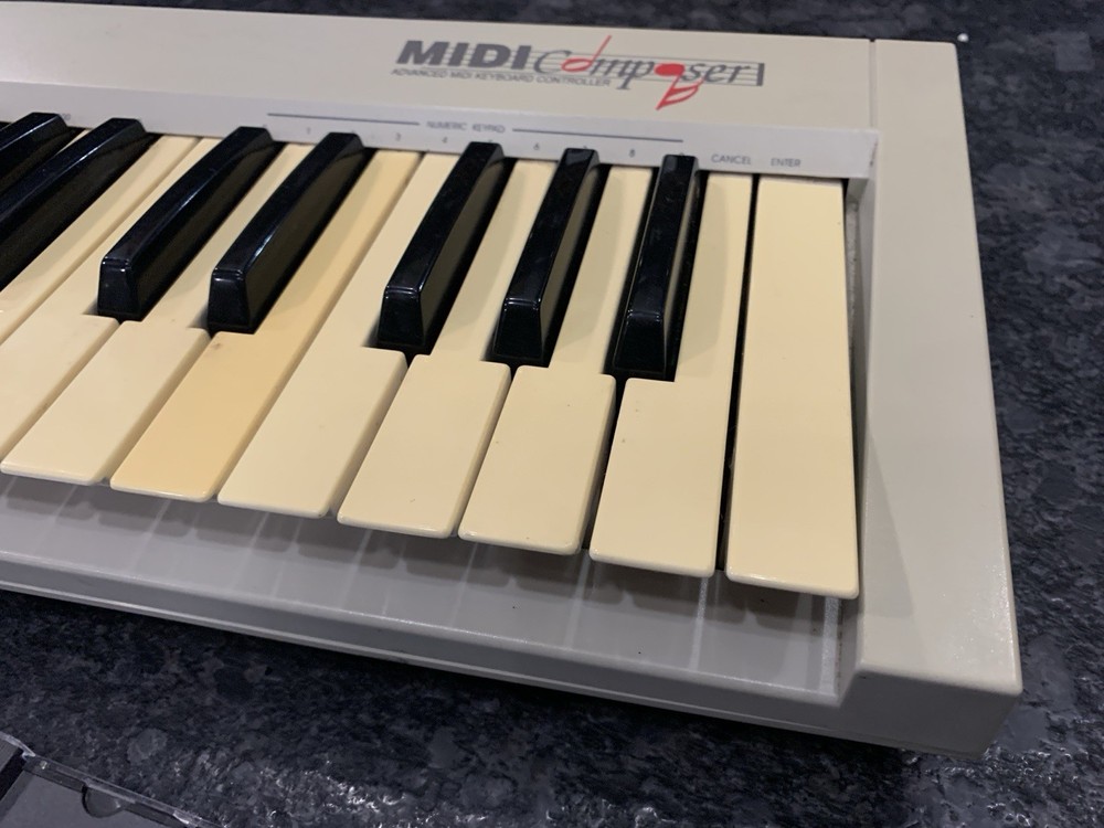 Quickshot MIDI Composer Keyboard Controller Computer Music Vintage