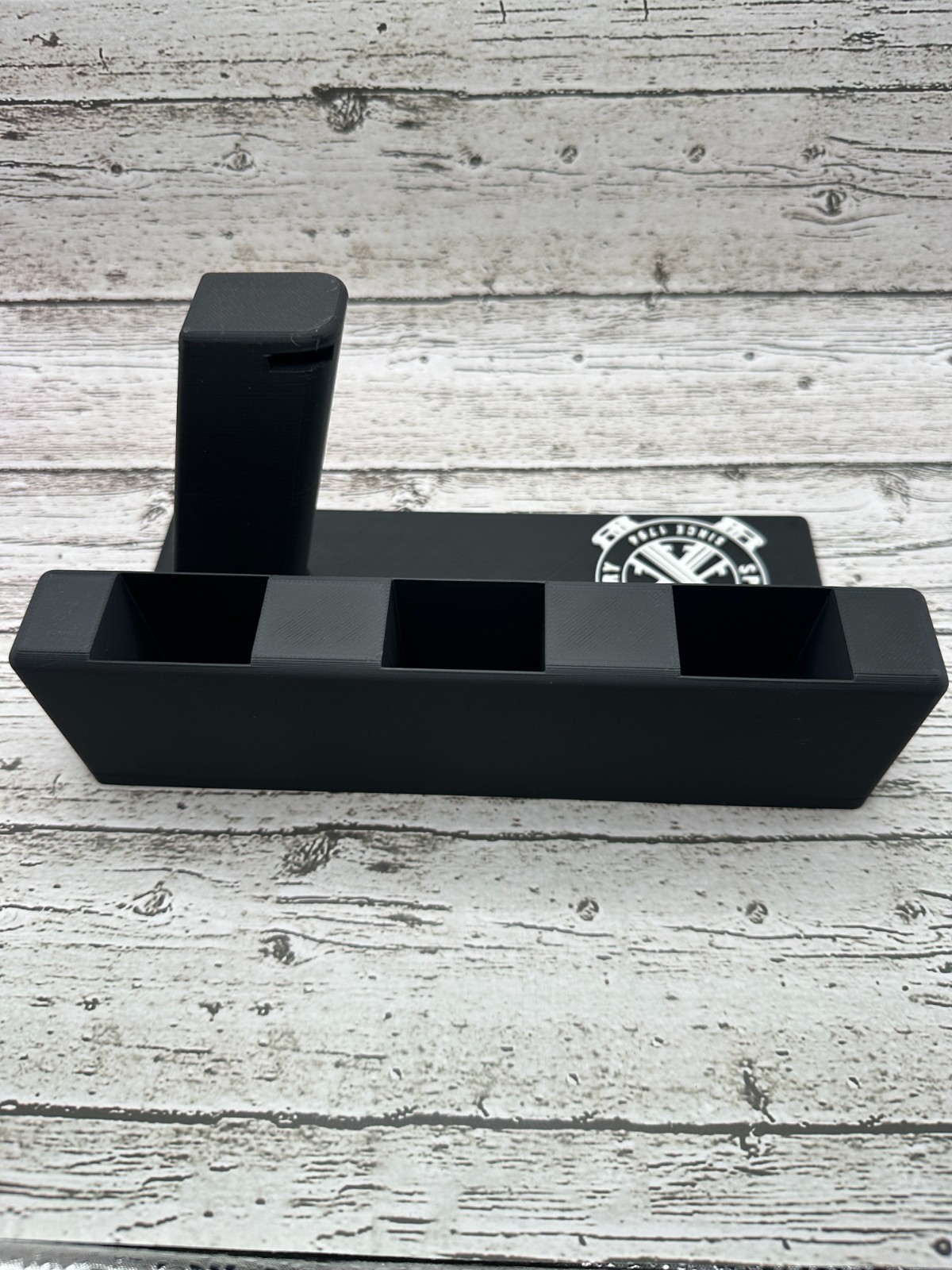 Springfield Prodigy Pistol Display Stand + 3 Mag Holder – Black Polymer