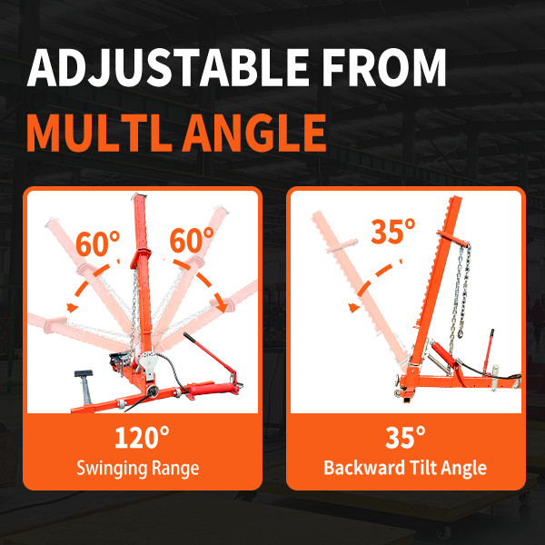 KT-YA260 Pulling Tools 10 Tons Adjustable Auto Body Puller Frame Straightener