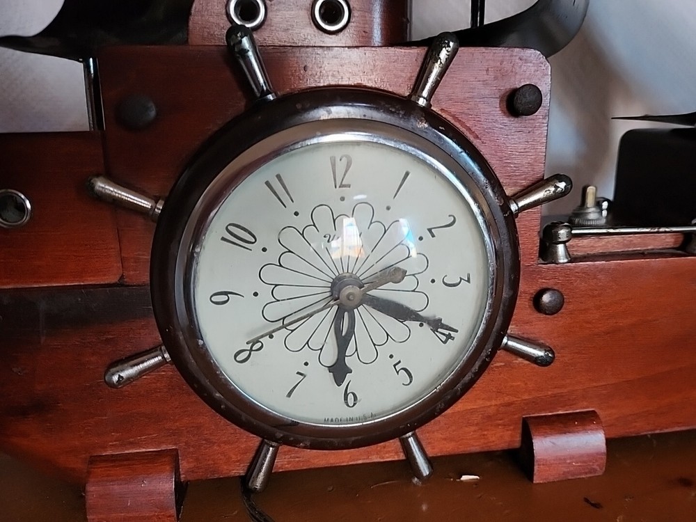 Wood Ship Clock