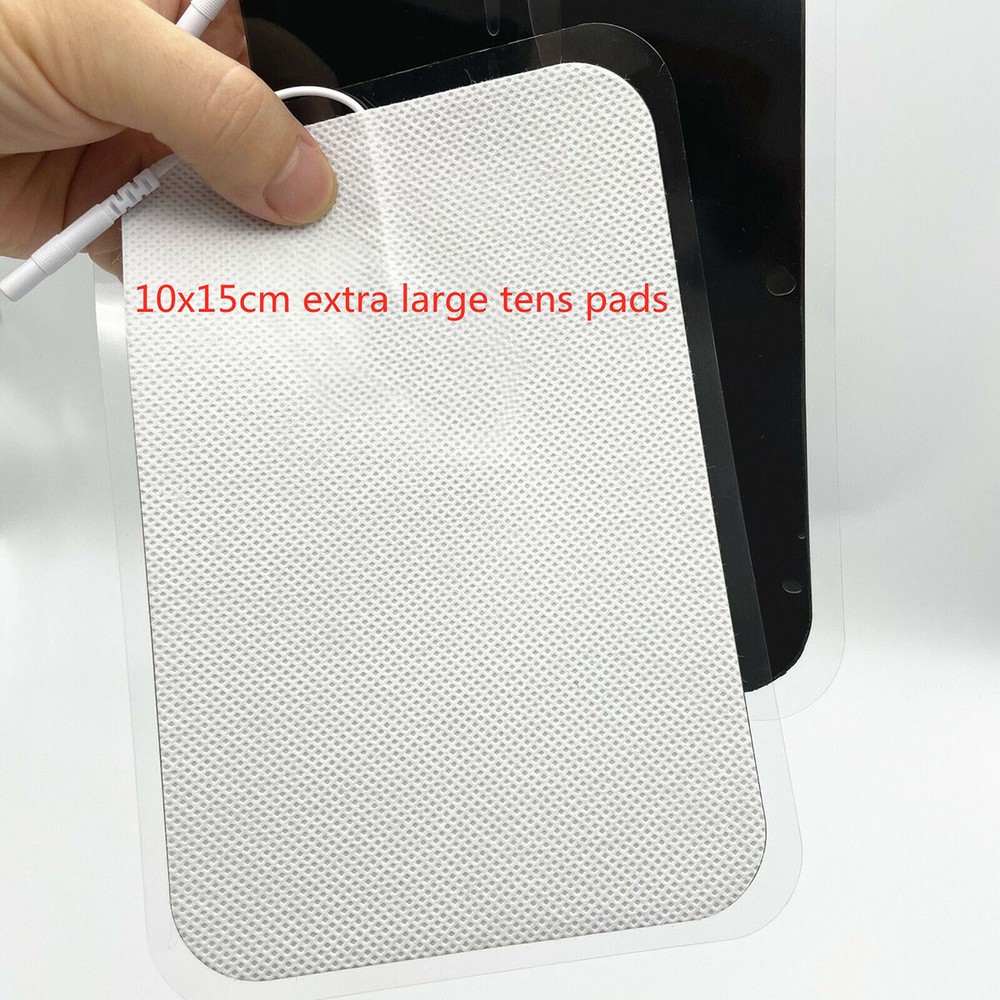 10pcs Adhesive Reusable Replace Extra Large Electrode Pads 15*10cm For Massager