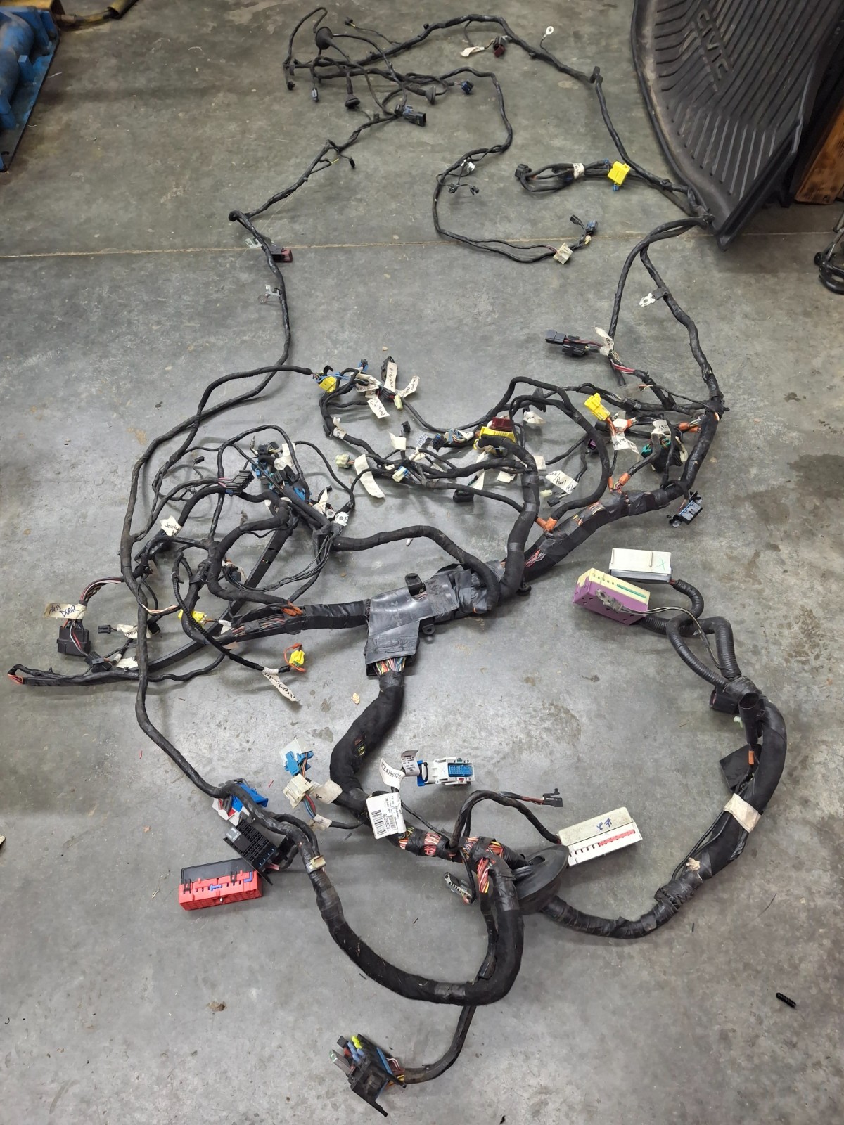 05-13 2005 Corvette C6 Complete Interior Master Wiring Harness 10388038