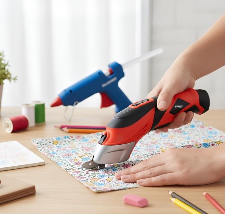 Cordless Electric Scissors - Fabric & Cardboard Cutter