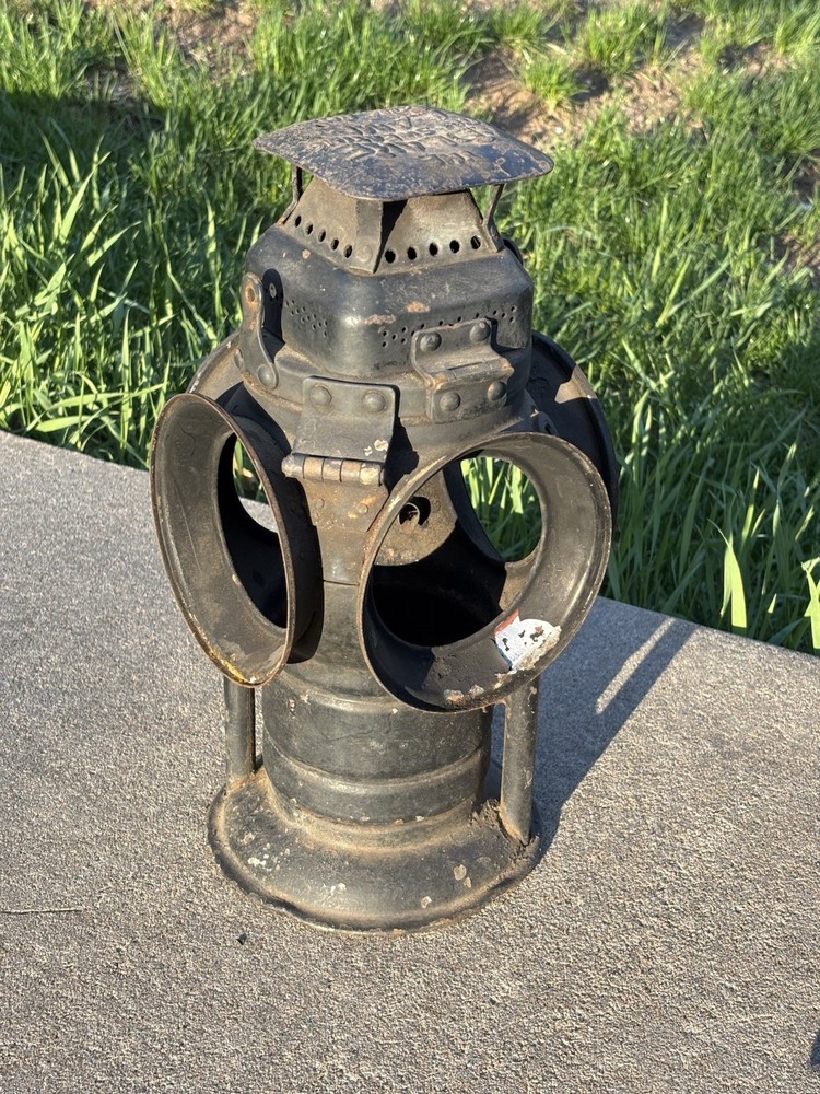 Adlake Railroad Fork Mount Switch Lamp Train Lantern