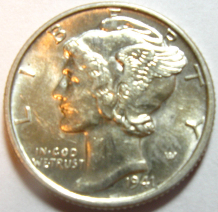 1941 MERCURY DIME - Uncirculated - #2133