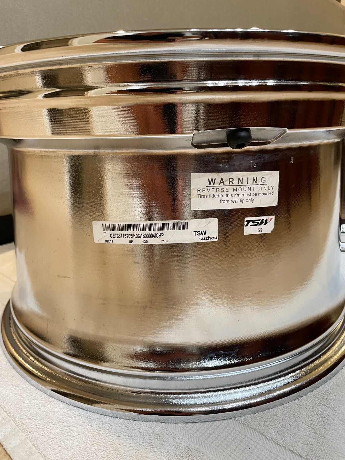 (Set of 4pc) 18" Wheels/Rims Porsche 911 996 or 997 (2002-2012) Chrome Rims