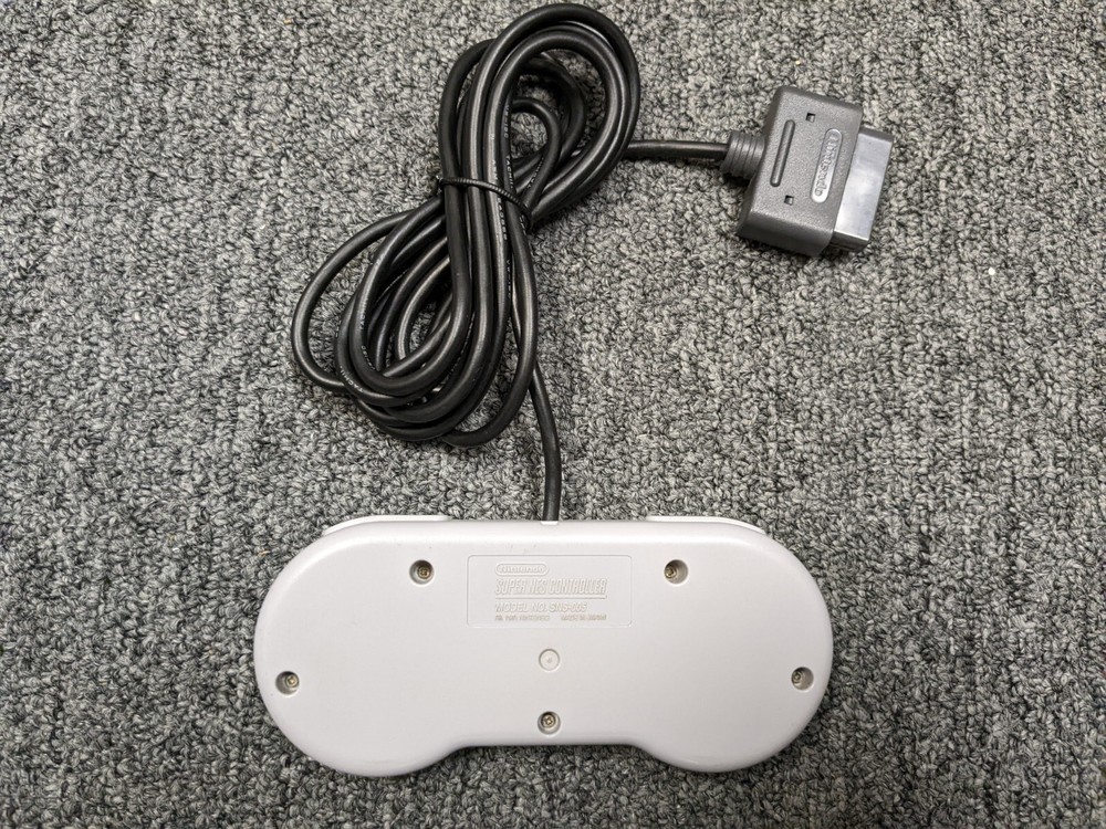 SNES Super Nintendo Original Controller Authentic OFFICIAL SNS-005, RESTORED!!!