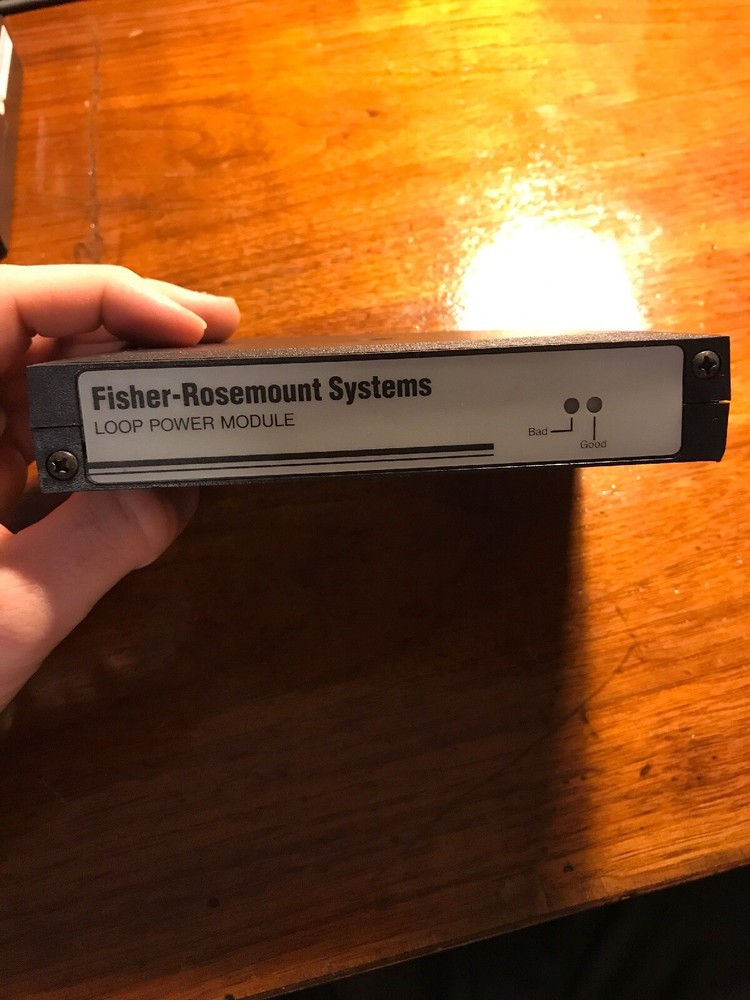 USED FISHER ROSEMOUNT 01984-4398-0001 LOOP POWER MODULE Rev C/E