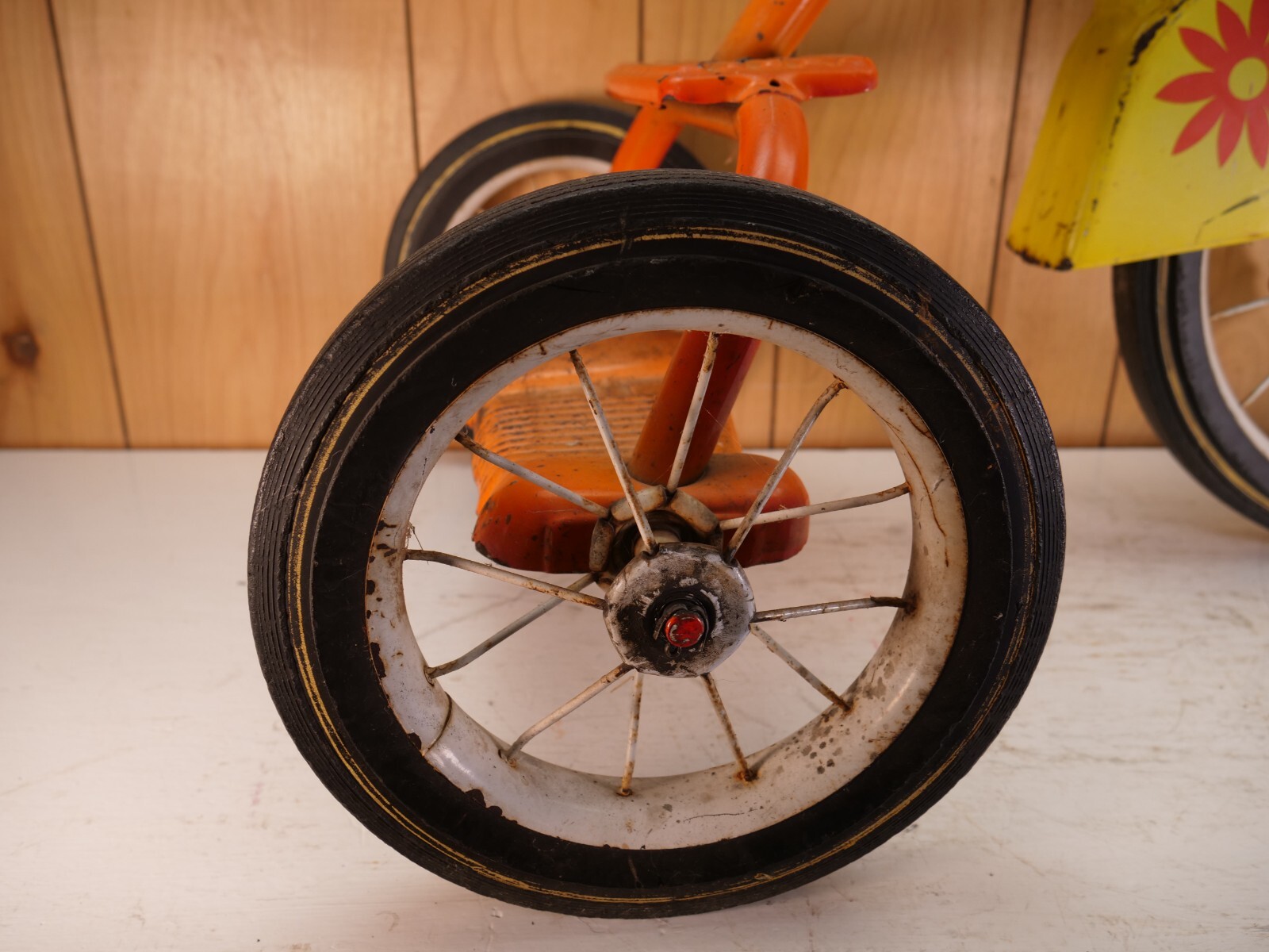 Vintage 1960s Murray Flower Power Hippie Tricycle Excellent Ridable Condition