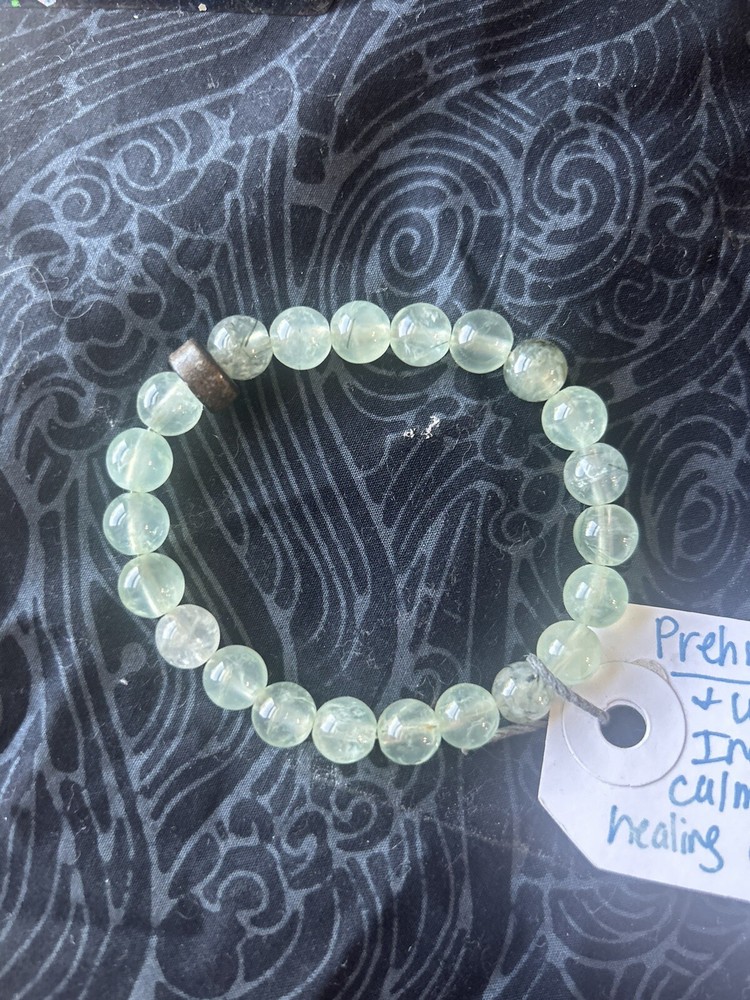Prehnite Crystal Bracelet Metaphysical
