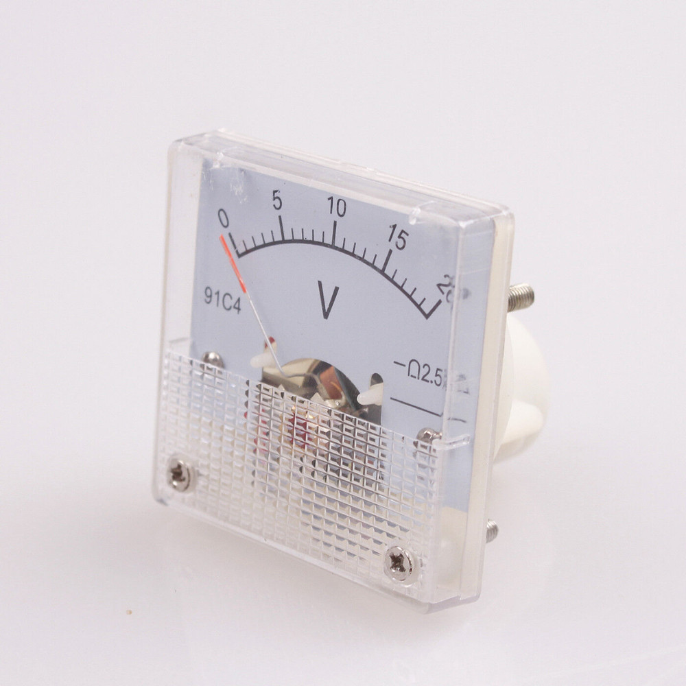 DMiotech Mini Measuring DC Analog Volt Voltage Panel Meter Pointer Voltmeter