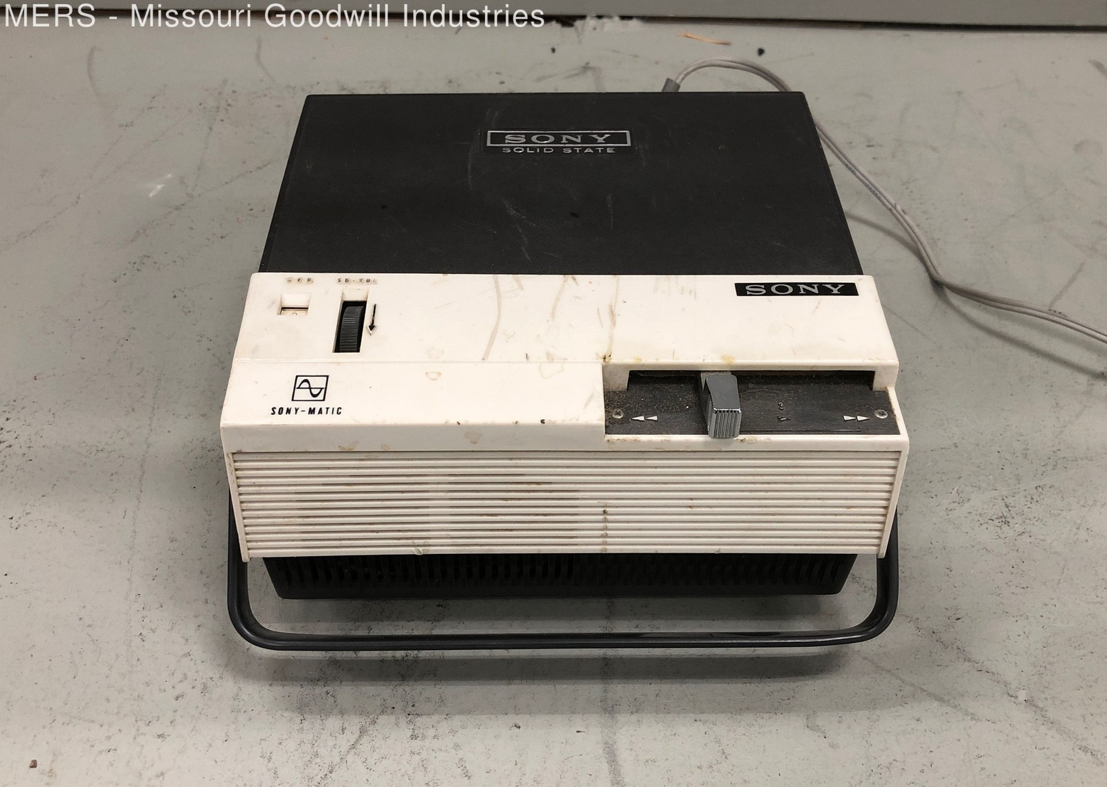 Vintage Sony TC-123 Tapecorder