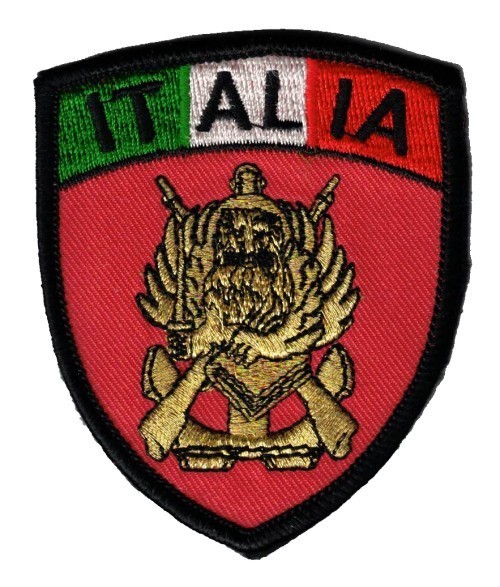 Italian Lagunari" sleeve patch with hook and loop