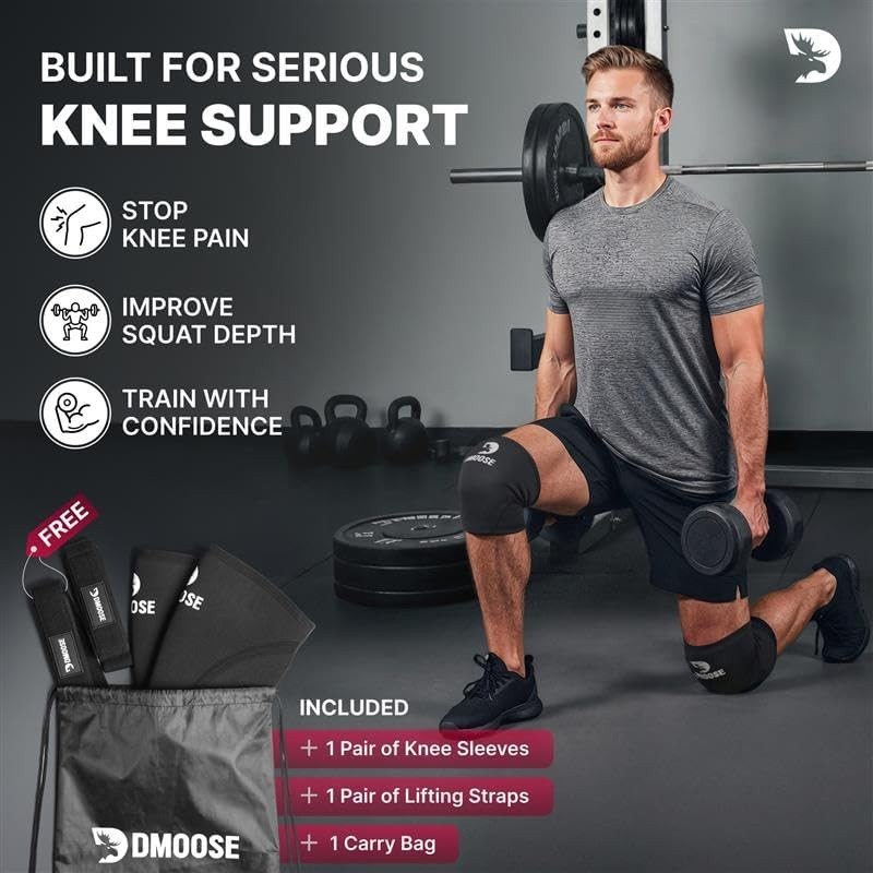 Weightlifting (Pair) 78” Knee Wraps for Joint