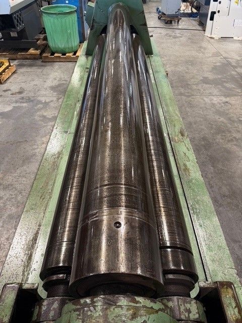 ROUNDO PS-255 10’ x ½” 3 Roll Plate Bending Roll 1988’ #7675