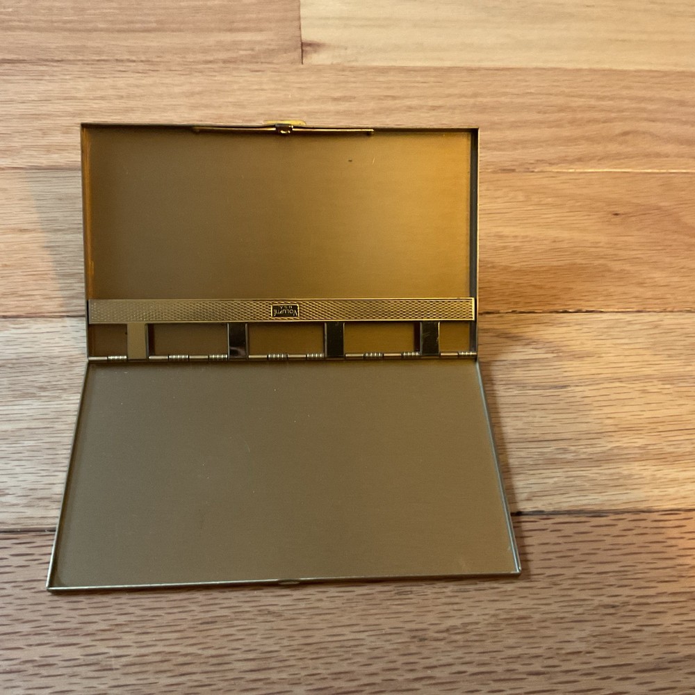 Vintage Brass Volupte Cigarette Holder Case.