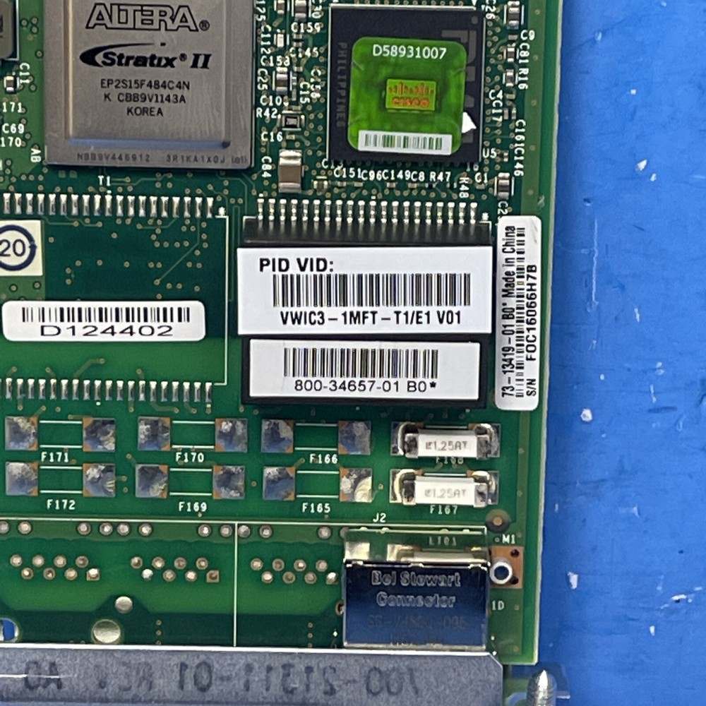 Cisco VWIC3-1MFT-T1/E1 Router Module Router Voice Module