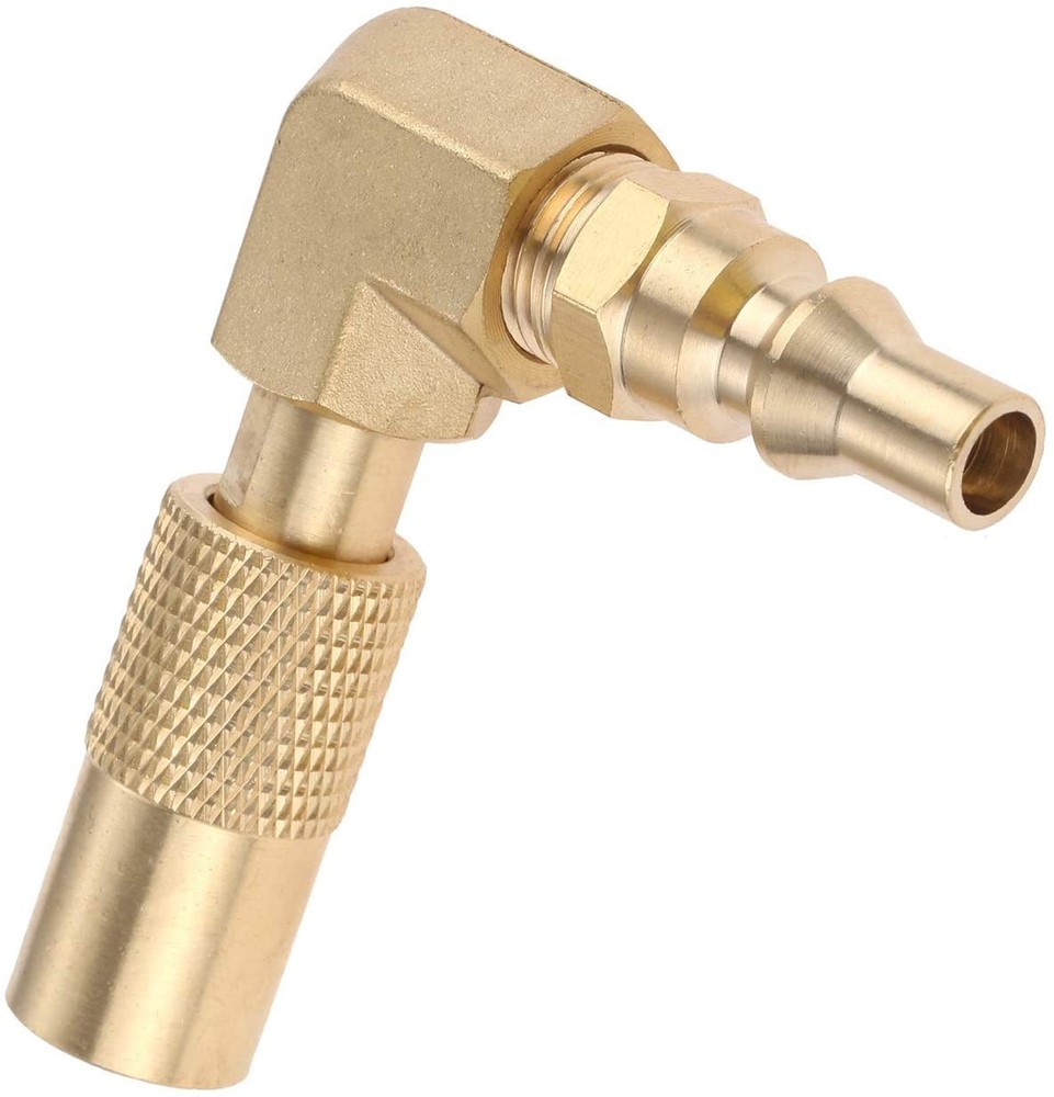 1/4" RV Quick Connect Elbow Adapter Fitting For 17" & 22" Propane Tabletop Grill