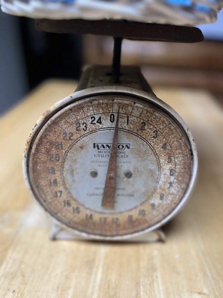 Hanson Model 2000 Utility Scale 25 lbs VTG