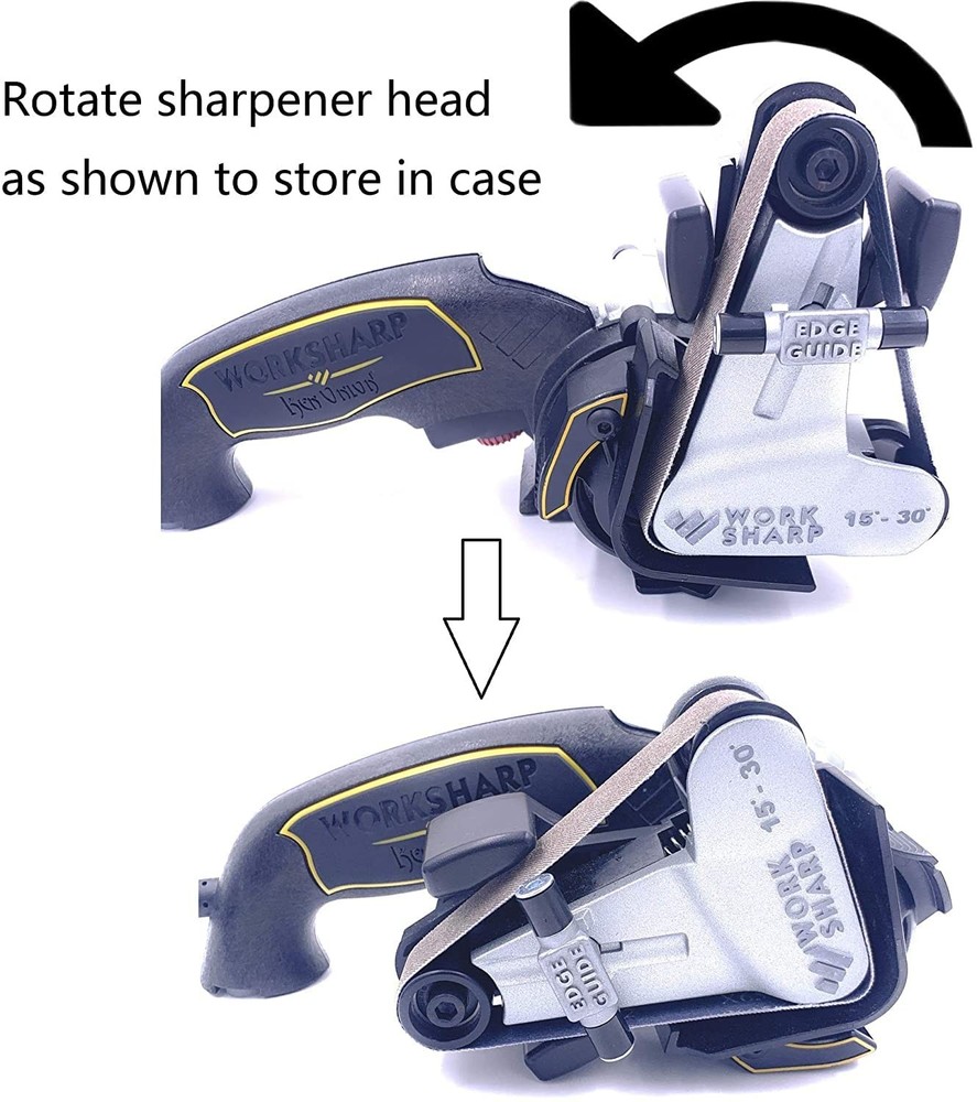 Hard Storage Carrying Case for Work Sharp Knife & Tool Sharpener Mk.2 MK.1 Pr...