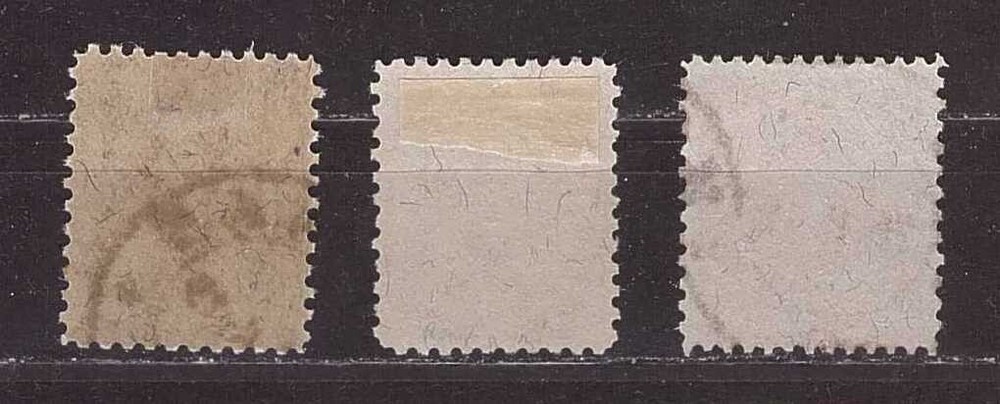 1919 Lithuania Mi 27-29 First Berlin issue, used