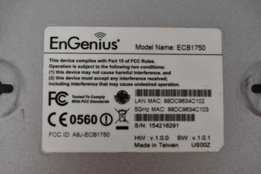 ENGENIUS ECB1750 WIFI ACCESS POINT