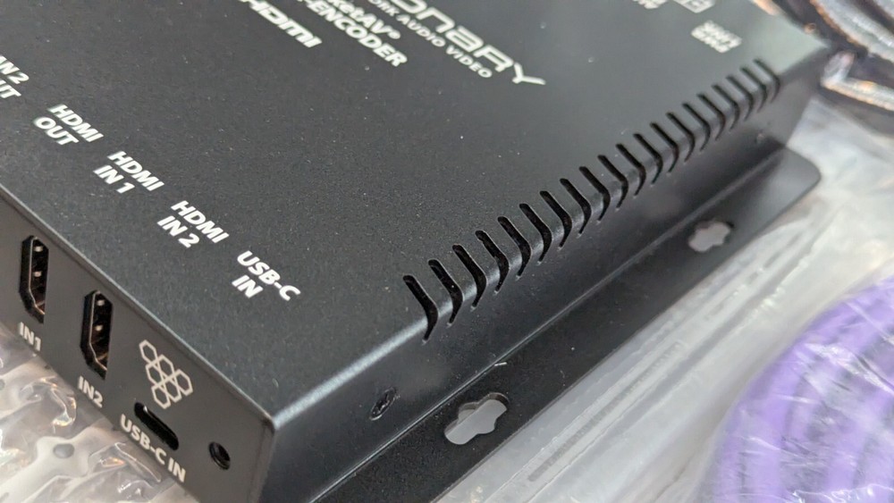 🔥New🔥 Visionary Solutions Network Audio Video PacketAV 4K-Encoder (DuetE-2)