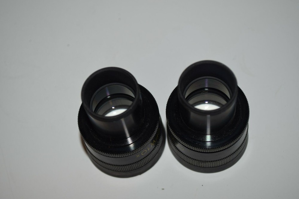 NIKON CWF10X MICROSCOPE EYEPIECES - INCLUDES 2 (LB73)