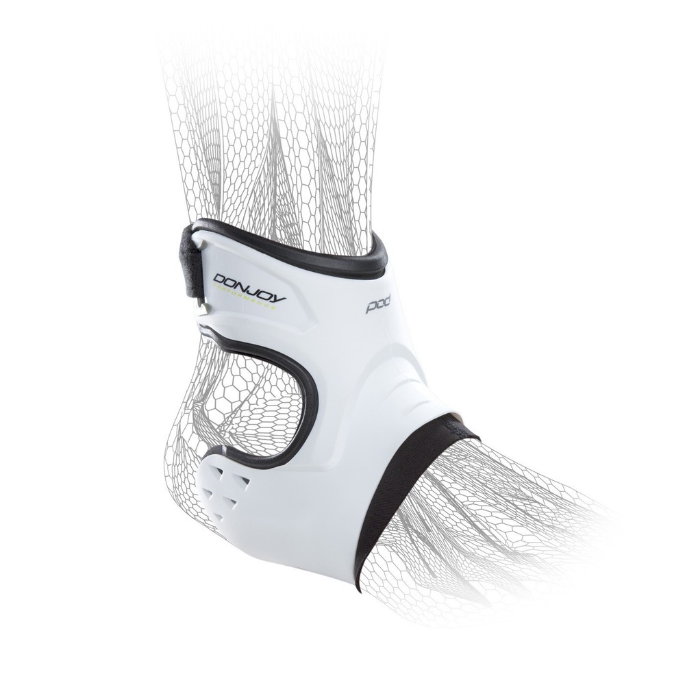 DonJoy Performance Pod Ankle Brace Right Large (White)