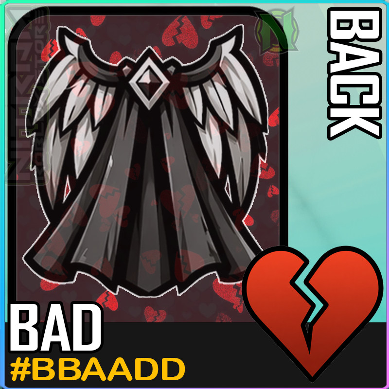 World Zero WZ - COSMETICS - #BBAADD (BAD) - BACK