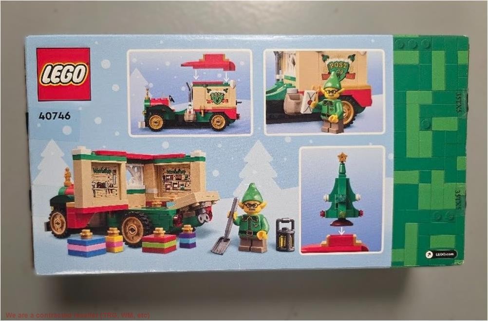 LEGO Santa's Delivery Truck Building Toy for Christmas 40746 SEE DETAILS