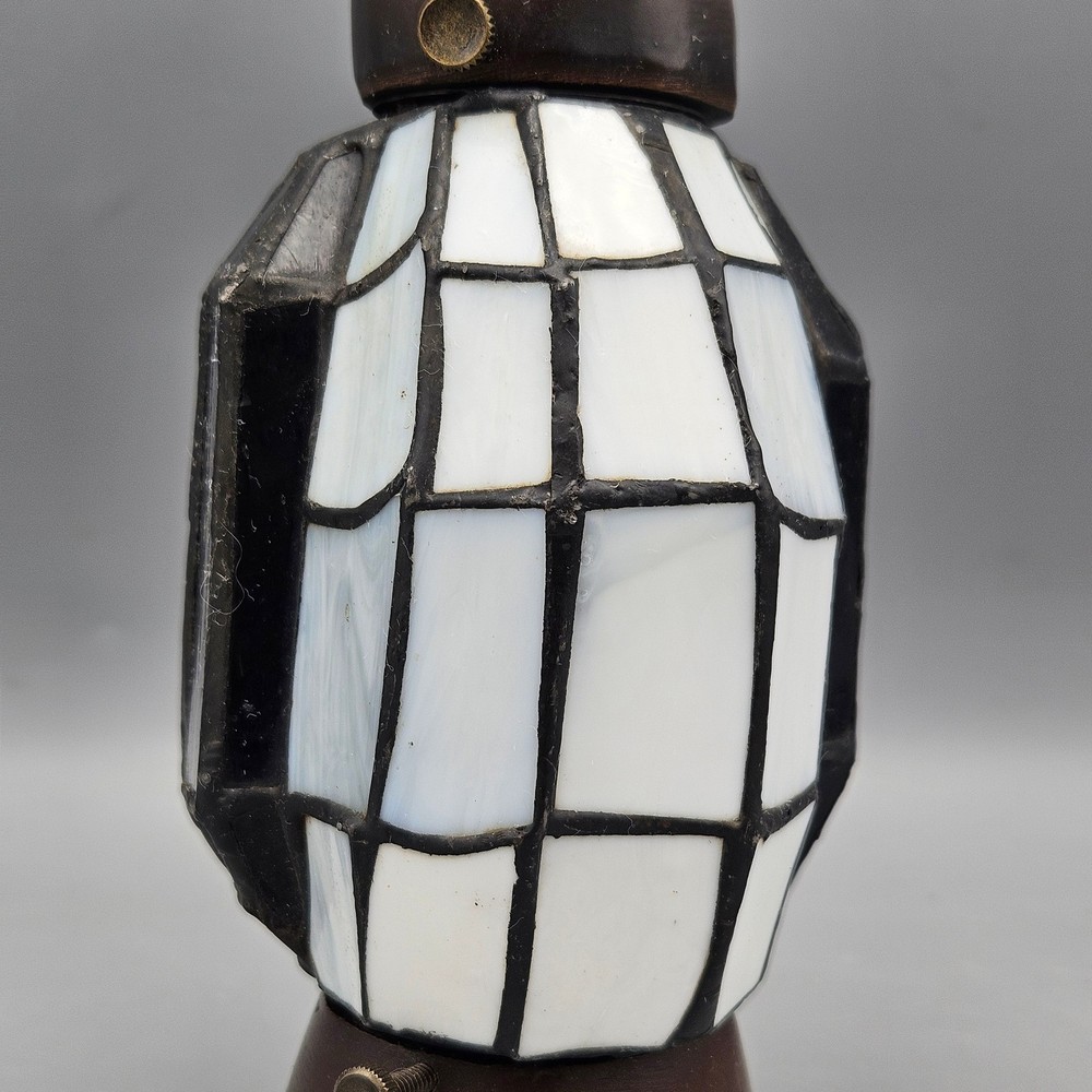 Stained Glass Penguin Table Lamp