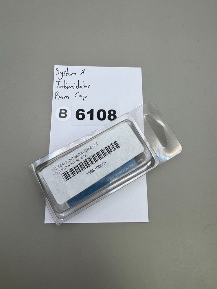 System X Intimidator Ram Cap-Gloss Black