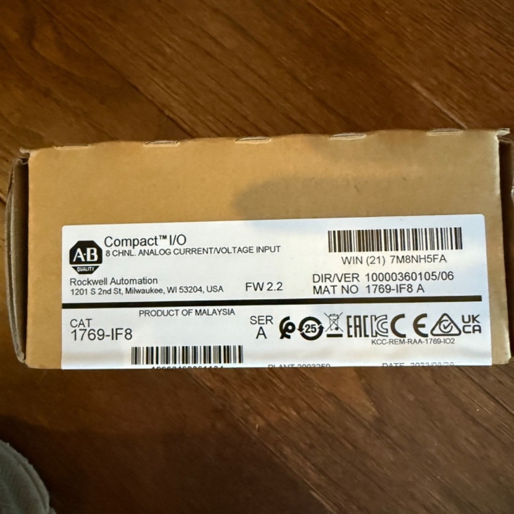 Allen-Bradley 1769-IF8 PLC Input Module